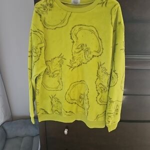 Dr. Seuss Grinch Sweatshirt - Yellow